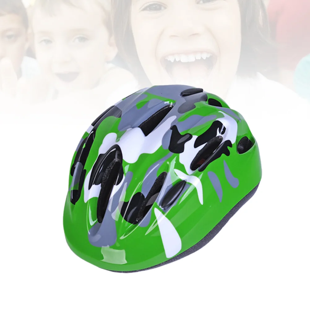 

Children's Thicken Bike High Density Cartoon Skating Child Cycling Riding Kids (Green)