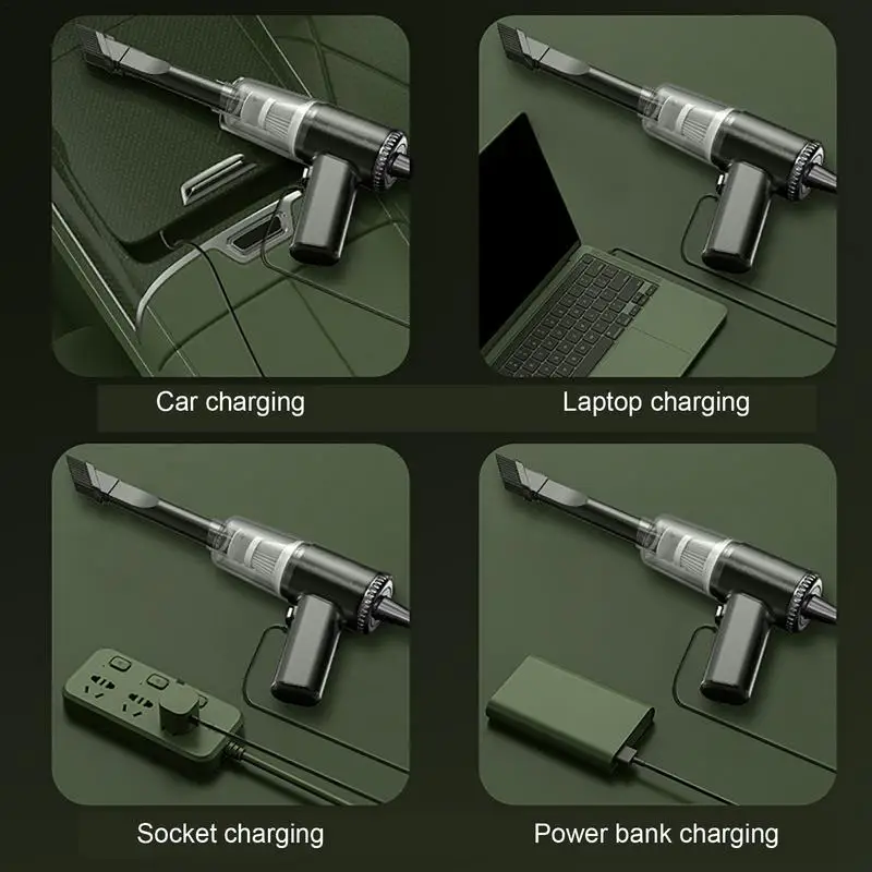 Ручной беспроводной мини-пылесос автоматический очиститель с высоким