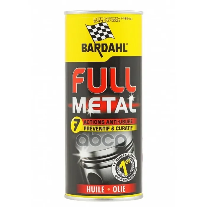 Комплексная присадка BARDAHL FULL METAL 400мл 2007B арт. | Автомобили и мотоциклы