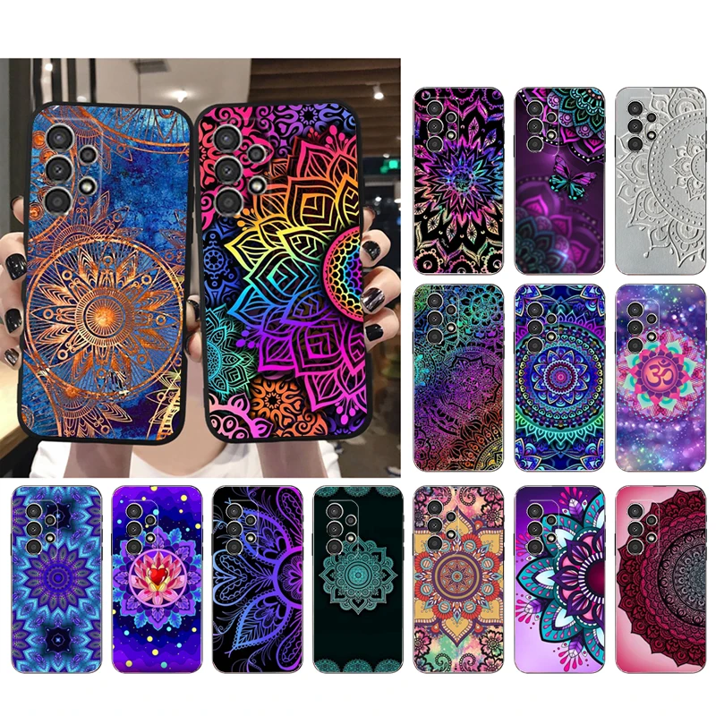 

Mandala Phone Case for Samsung Galaxy A73 A53 A13 A22 A12 A32 A71 A21S A33 A52 A72 A02 A03 A51 A31 M31