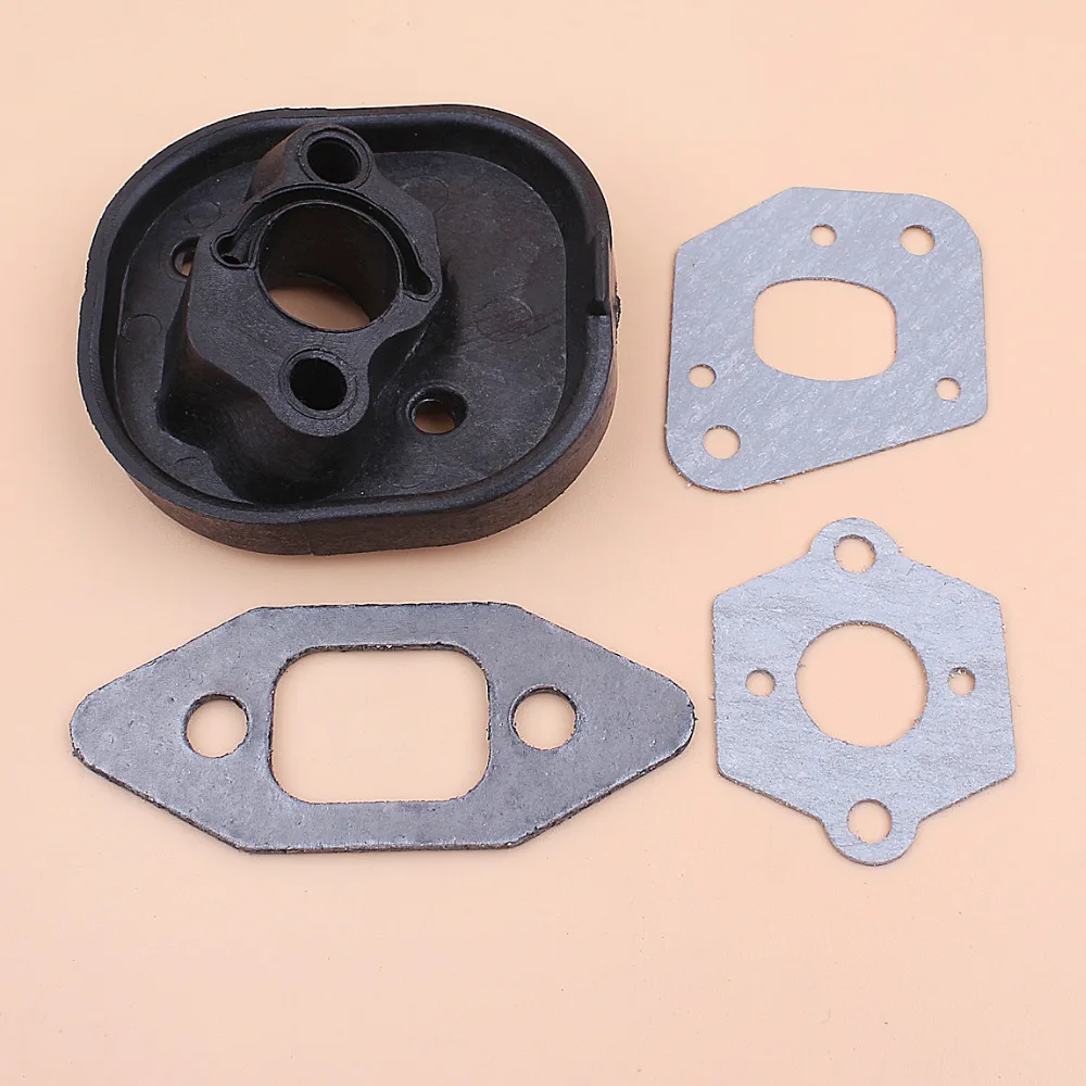 Intake Manifold Carburetor Gasket Kit for Partner Chainsaw 350 351 370 371 420 McCulloch MacCat 335 435 440 Chain Saw Spares