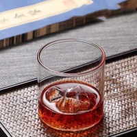 japanese mountain whiskey glass 200300ml transparent multipurpose glass bar party drinkware dropshipping