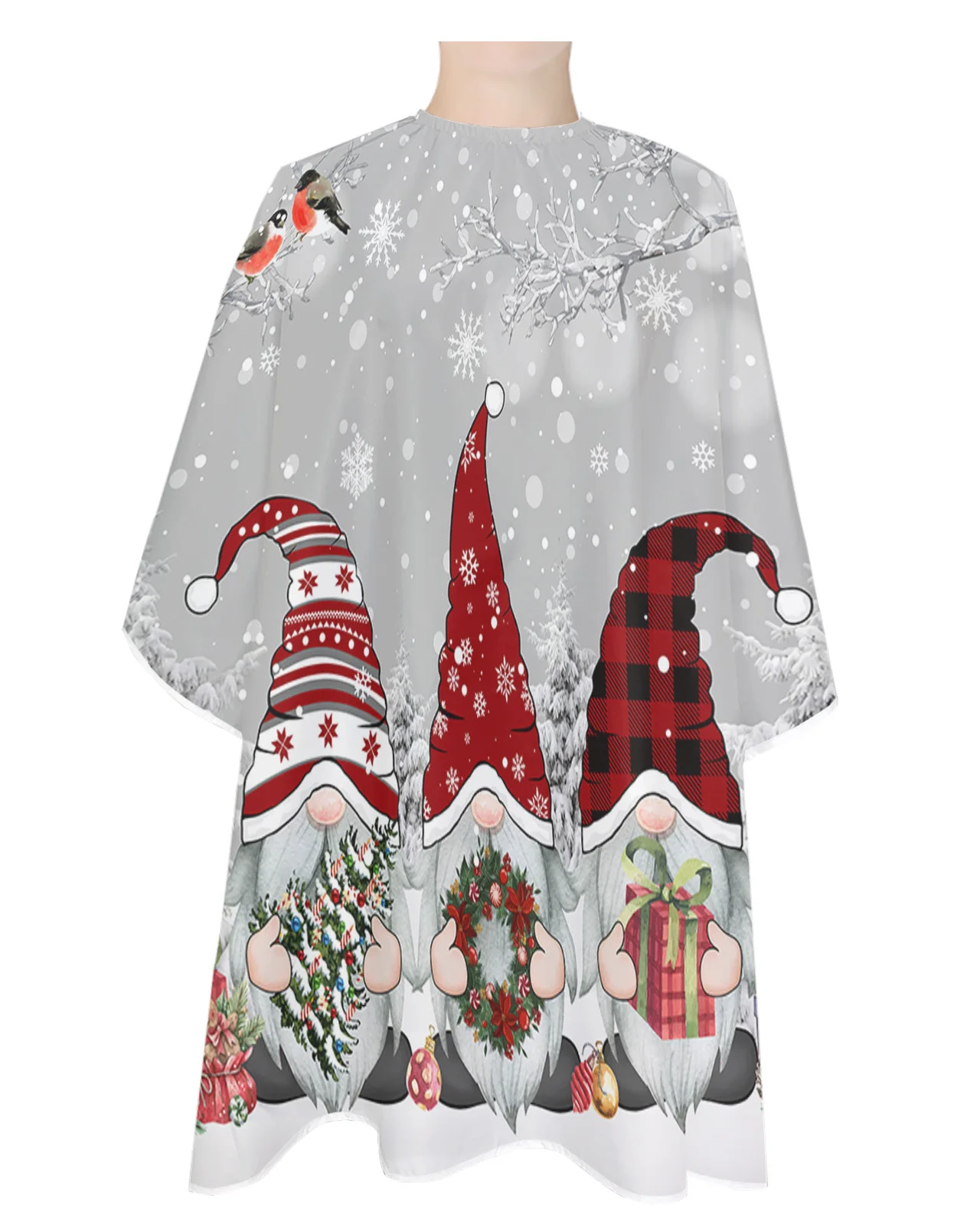 

Фартук для парикмахерской, водонепроницаемый, со снежинками