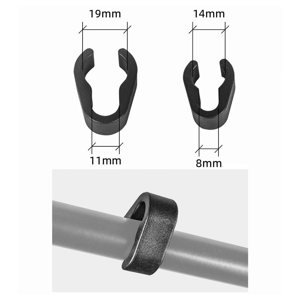 32 шт. кабельные зажимы подставка для микрофона кабеля пластиковое крепление