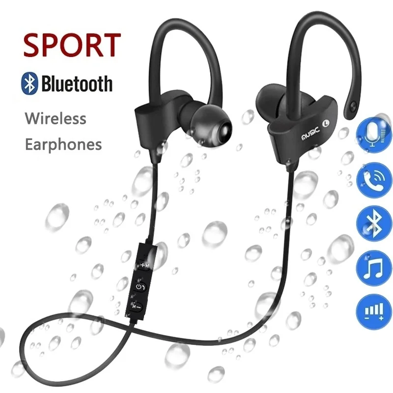 Купи Wireless Earphones Wireless Bluetooth Headphones Fone de ouvido Music Headset Gaming Handsfree for iphone/Huawei Ear Phones Hot за 247 рублей в магазине AliExpress