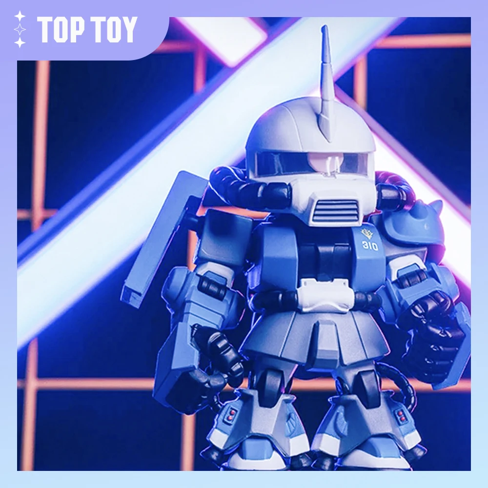 TOPTOY Bandai QMSV Zaku Gudam Blind Box, figura de Anime, Robot de juguete, modelo de ensamblaje, figuras de acción, regalo de cumpleaños y Navidad para niños