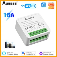 tuya mini smart switch wifi 16a support 2 way control timer switches smart home automation work with alexa alice google home