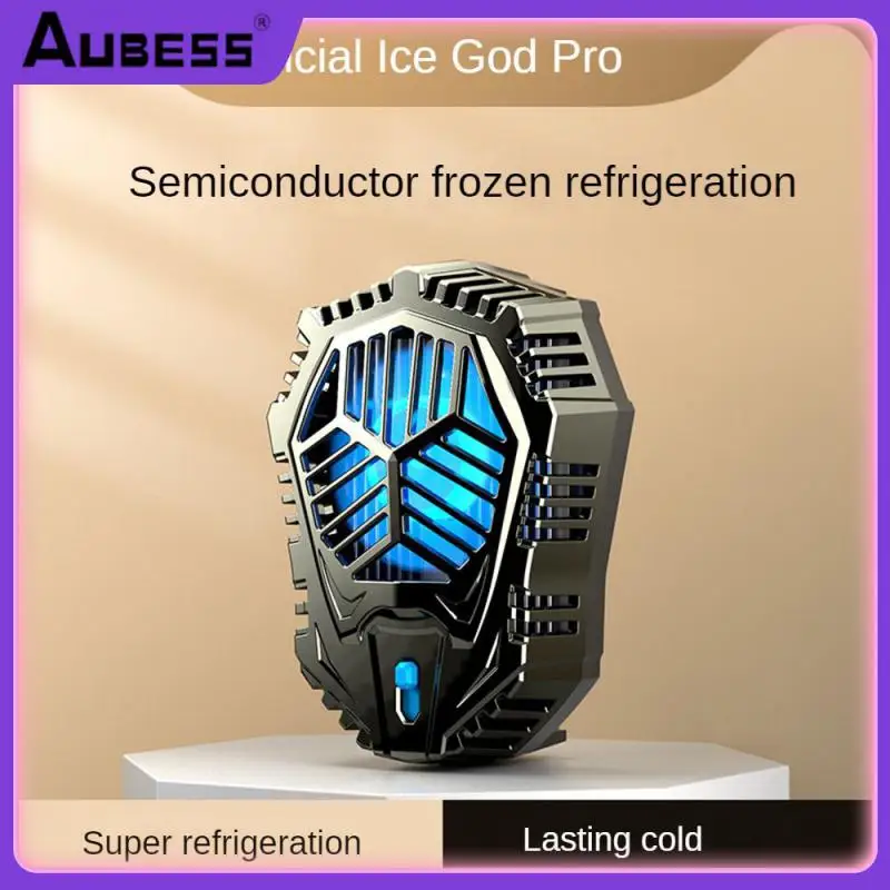 

2a Cell Phone Cool Heat Sink Aluminum Alloy Magnetic Mobile Phone Radiator Portable Adjustable Office Accessories 5v Game Cooler