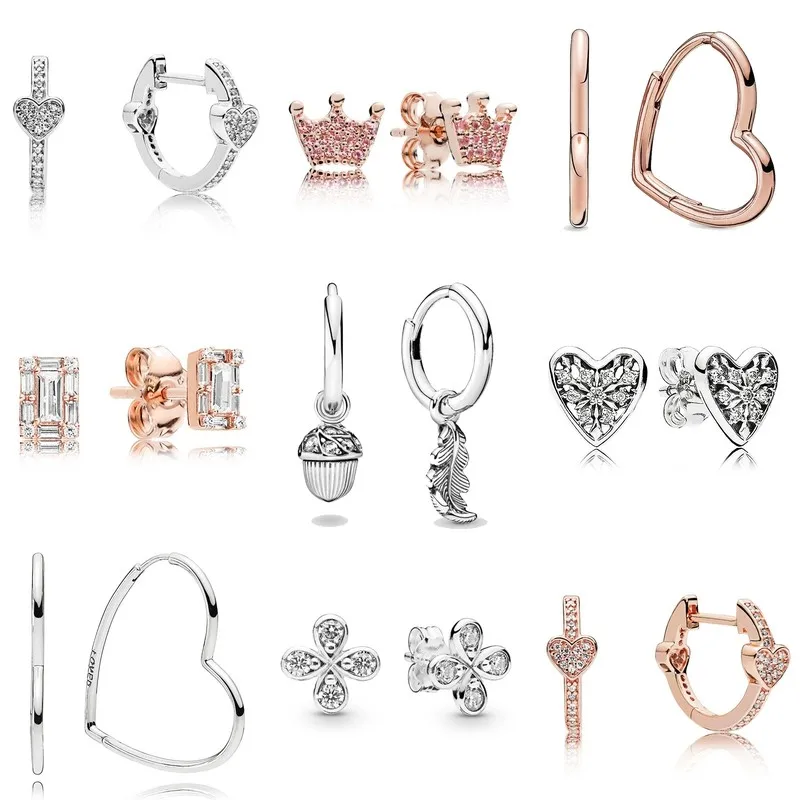 

Женские серьги-гвоздики из серебра 925 пробы, с кристаллами