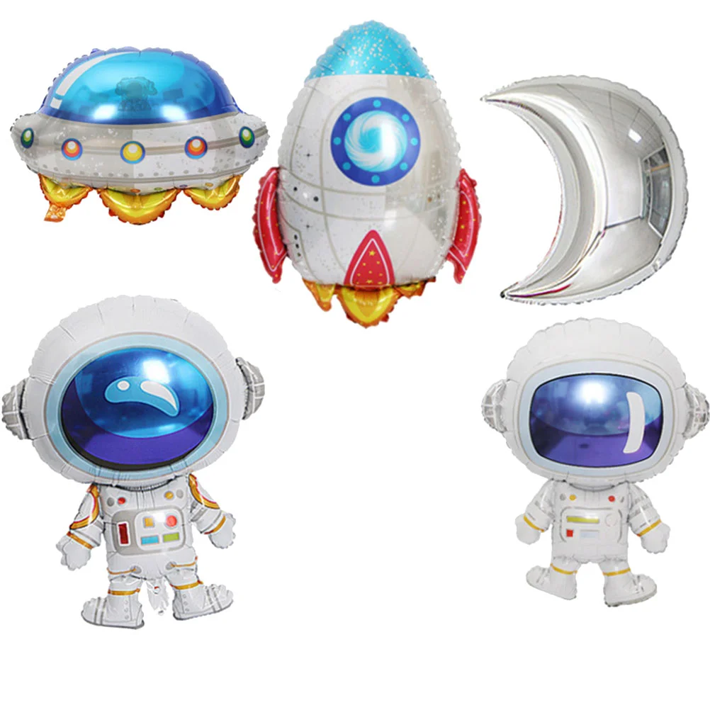 

5 Pcs Baby Decor Balloon Party Decoration Balloons Aluminum Foil Festival Child