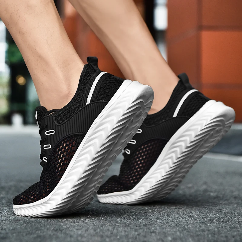 2022 модная мужская повседневная обувь дышащие сетчатые кроссовки для бега Легкая