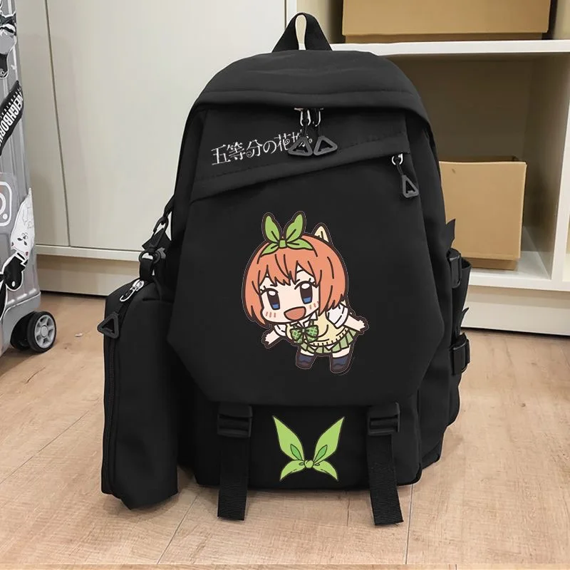Рюкзак Quintessential Quintuplets Nakano Miku Nino Ichika Itsuki Yotsuba с мультяшным принтом, студенческая школьная сумка большой вместимости (art.: 3920d30c20870) - 3920d30c20870