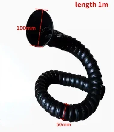 

Гибкий дымоотводящий вентилятор 1 метр