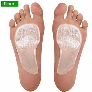 Tcare 1Pair Original Self-Adhesive Metatarsal and Arch Support Insole Gel Pads-Generous Ball of Foot in India