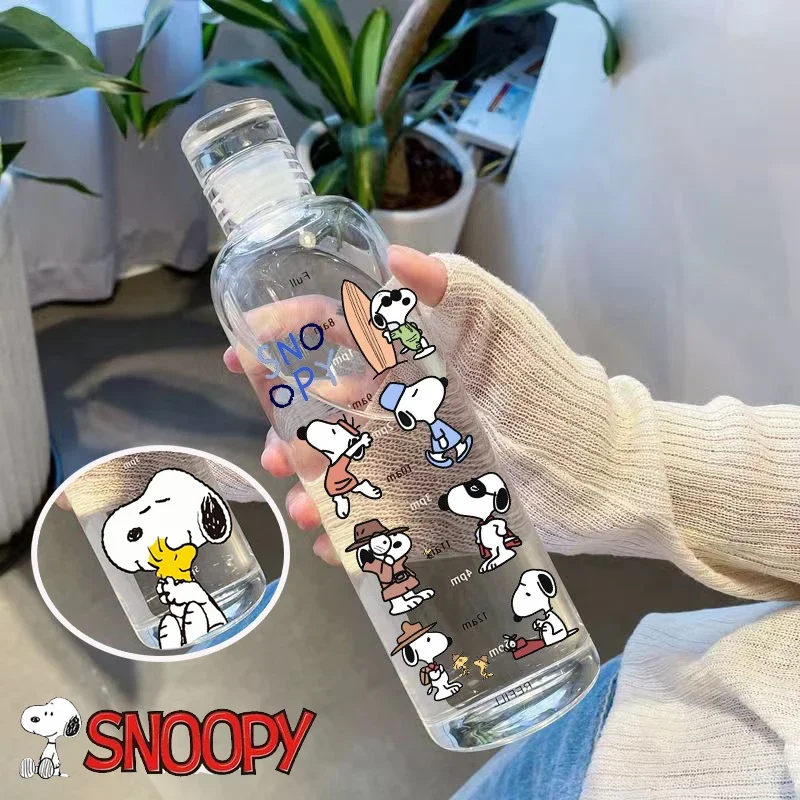 Пластиковая бутылка для воды Snoopy 500 мл