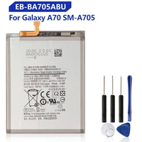 replacement battery eb ba705abu for samsung galaxy a70 a705 sm a705 rechargeable phone battery 4500mah