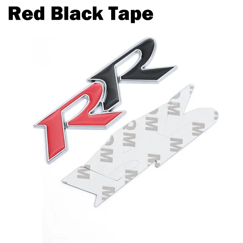 

OTOKIT 3D Metal RR Logo Автомобильные наклейки Эмблема Наклейки на багажник для Honda RR Civic Mugen Accord Crv City Hrv