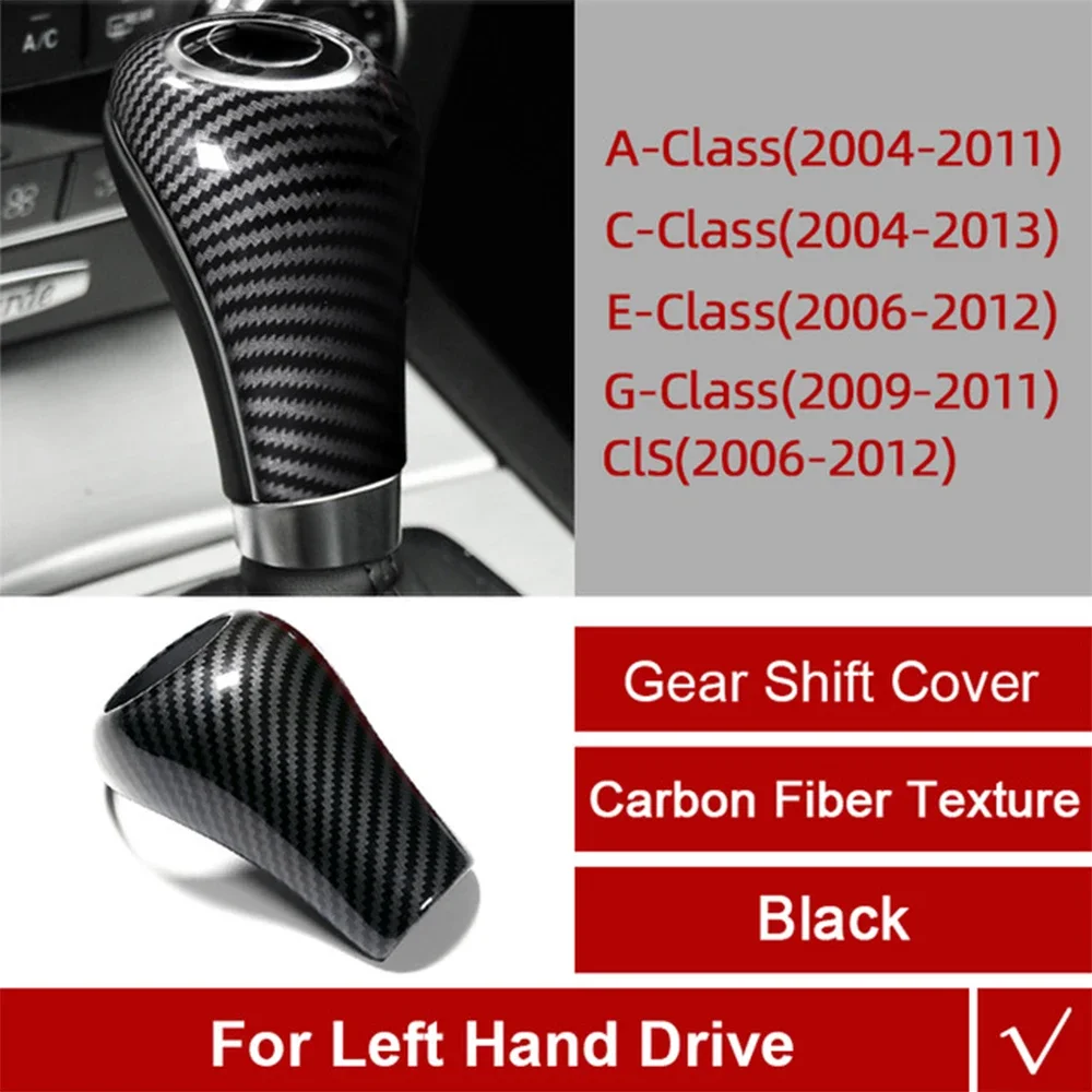 

Для Mercedes Benz A C E G GLK CLS Class W169 W203 W204 W211 W212 W463 X204 W219 W218 Автомобильная ручка переключения передач, накладка, аксессуары