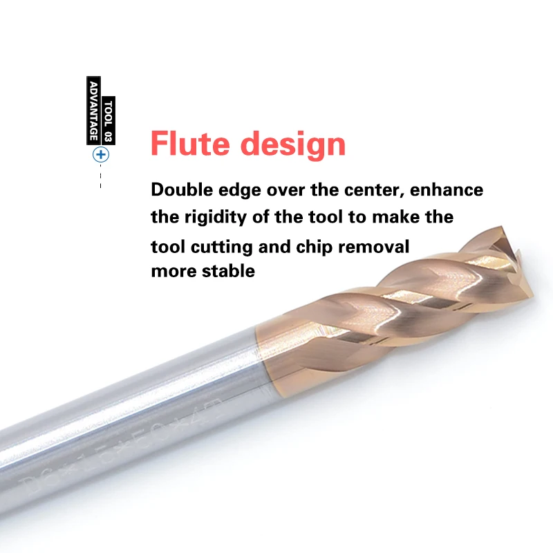 Концевая фреза Hrc55 фрезы из карбида вольфрама 4 мм 6 8 для ЧПУ |