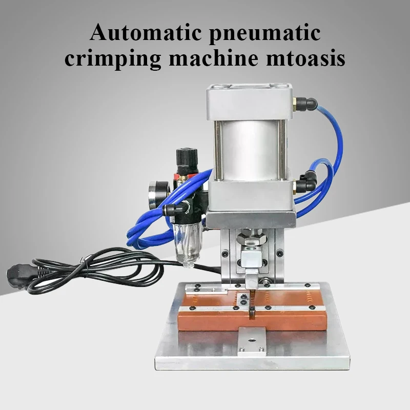 

Аппарат для обжима компьютерных кабелей и линий, автоматическая гребная машина с головкой IDC, Пневматический обжимной станок