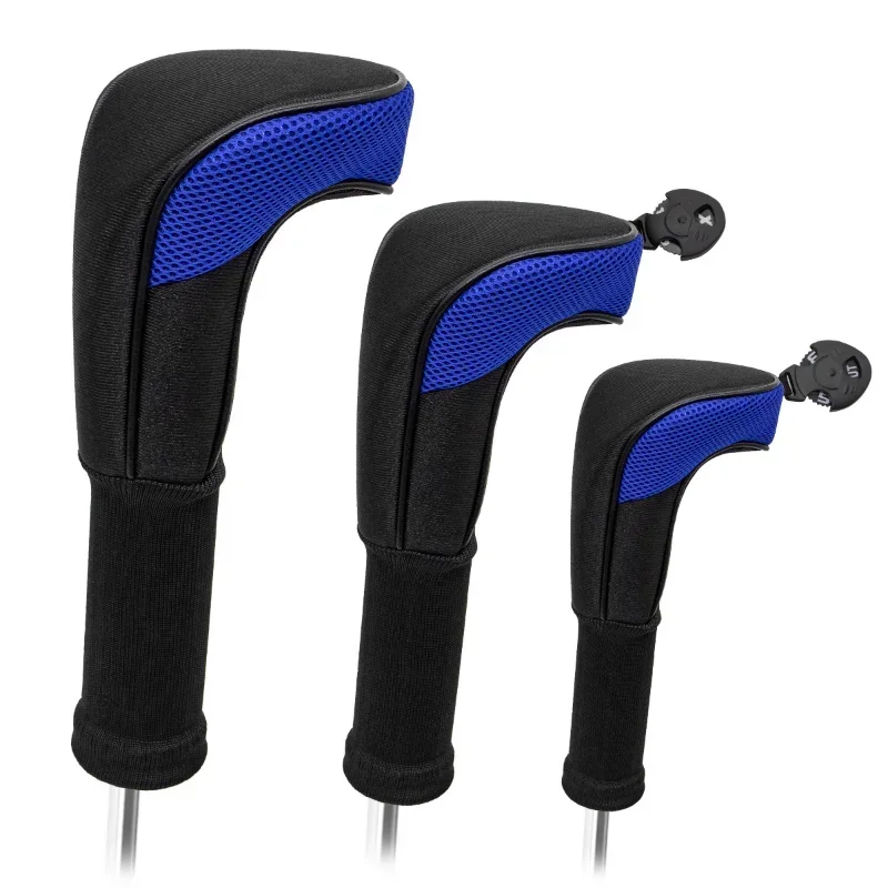 

Club Women Neoprene Cover Zipper Golf With Man Protect Golf Head Rubber Set Putter Printed Iron Number For