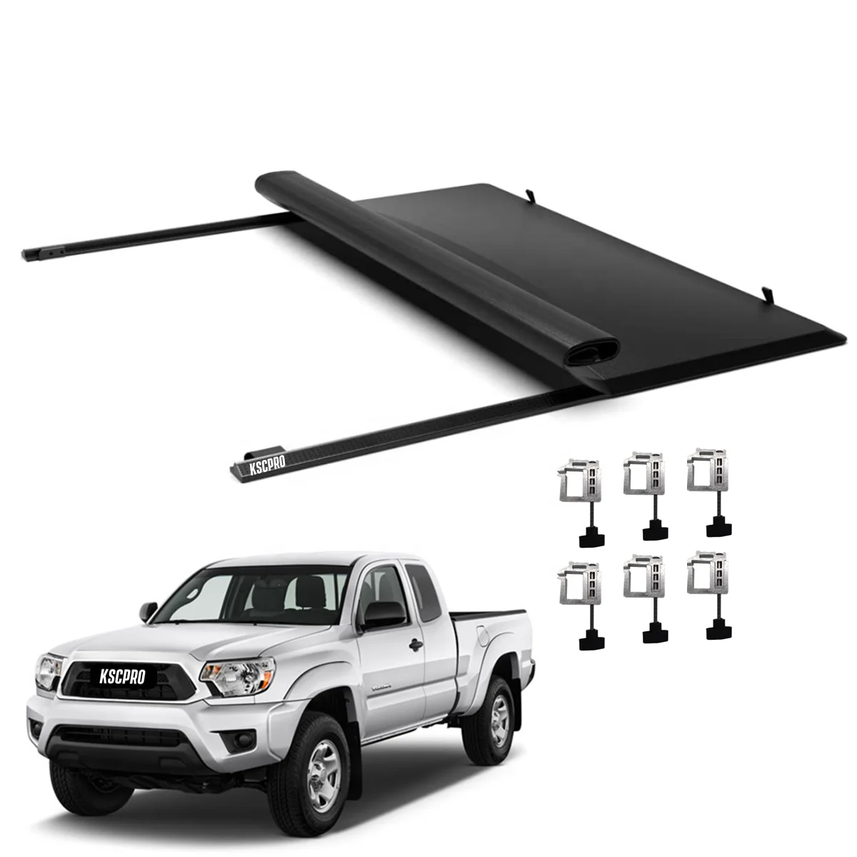 Аксессуары KSCPRO Tacoma мягкий рулонный тент для Toyota 2022