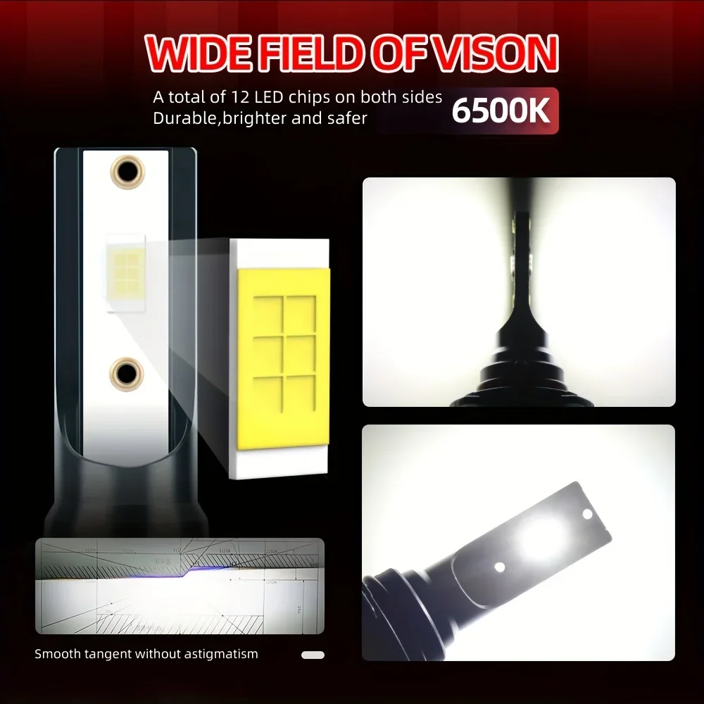 4 шт. светодиодный светильник подходящий для NISSAN Altima (2000-2006) 9005/HB3 H11 Hi/Lo Beam 24000LM CSP