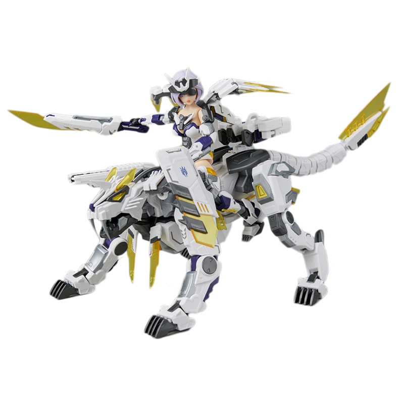 

Genuine In Stock MS General MG-06 Xiahou Dun Bai Hu Mecha Collection Model Anime Action Figure Assembled Toy Model 17CM