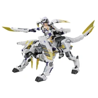 genuine in stock ms general mg 06 xiahou dun bai hu mecha collection model anime action figure assembled toy model 17cm