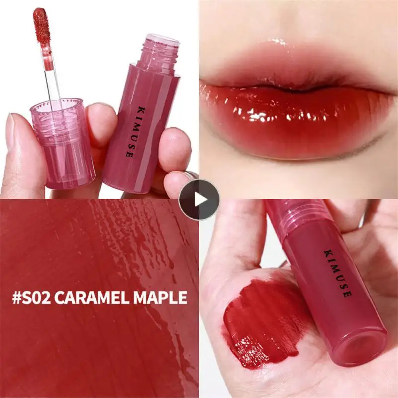 

Moisture Liquid Lipstick Non-stick Cup Not Easy To Fade Lip Glaze 9 Colors Easy To Apply Jelly Lip Glaze Red Lip Tint Waterproof