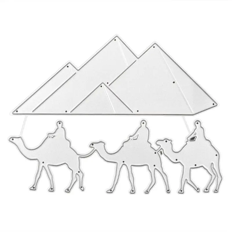 

Desert for Camel Metal Cutting Dies Stencil DIY Scrapbooking Album Stamp Paper Card