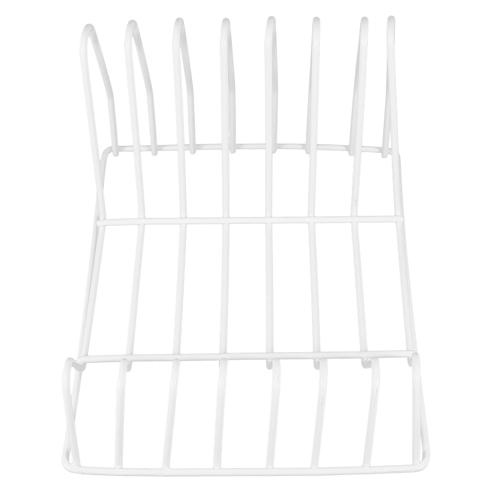 

Metal Bookshelf Organizer Desktop Magazine Rack Household Delicate Iron Wear-resistant Holder Stand Office Decor