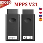 Инструмент для настройки чипов ECU, MPPS V18 MPPS V16, поддержка Mpps V21 для EDC16 EDC17, ECU Flash Cable MPPS OBD2, высокое качество