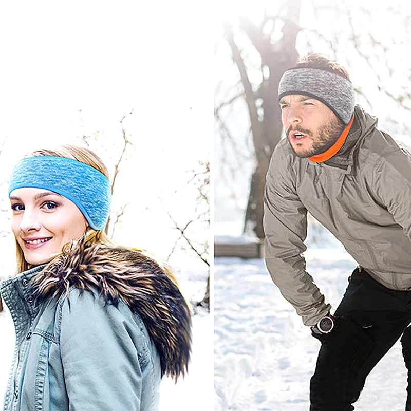 

Warm Earmuffs Unisex Women Men Fleece Ear Warmer Winter Fashion Head Band Ski Ear Muff Headband Hair Band Ear Warmers