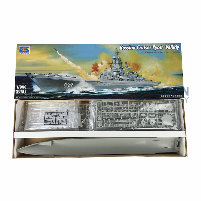 Фото Trumpeter 04522 1/350 Русский крейсер Килов Класс Питер Большая модель лодки Комплект TH05428-SMT2 №1