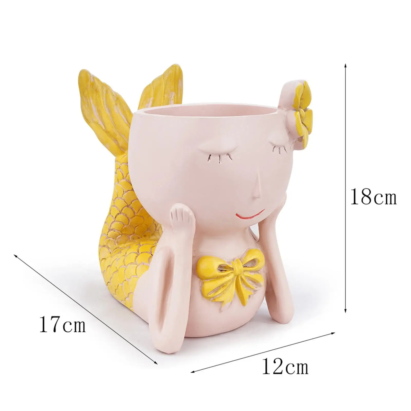 

Русалка, оригинальный держатель для цветов, ваза, домашний декор, синий цвет