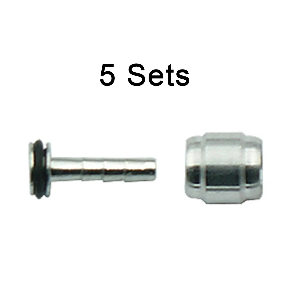 

Brand New Practical Durable Olive oil sets Brake Disk Olive Nut Parts Tool Bike Nail Oil Needle Sleeve Bicycle