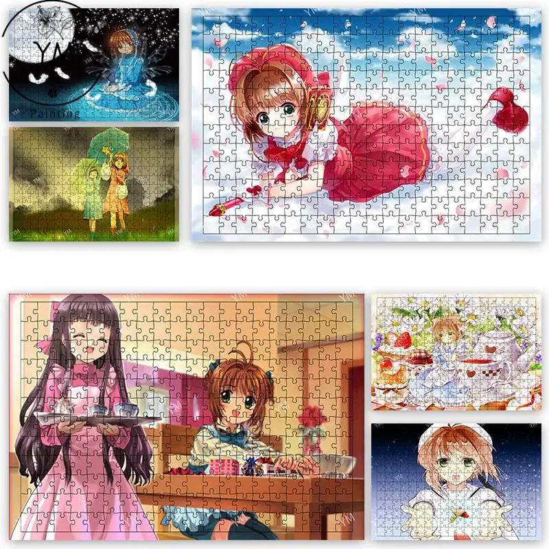 

Головоломка «Сэйлор Мун» из 1000 частей, игрушки-головоломки для тетрис с Hd-печатью, бумажные головоломки, игрушки для детей, Обучающие Развив...