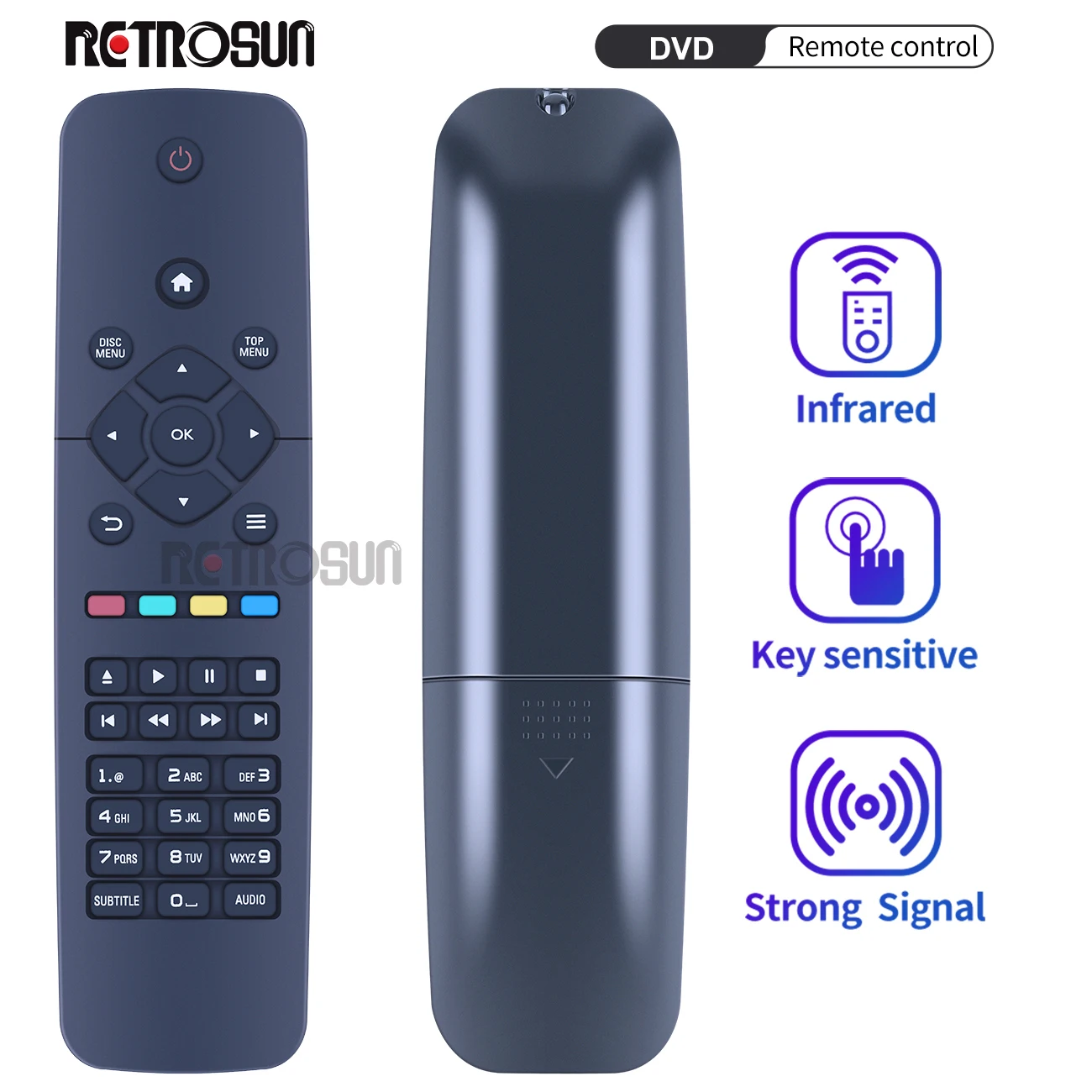 Пульт дистанционного управления для Philips RC5820 BDP2510B/12 BDP2110/05 Blu-ray BD DVD плеер BDP2510B12 BDP211005