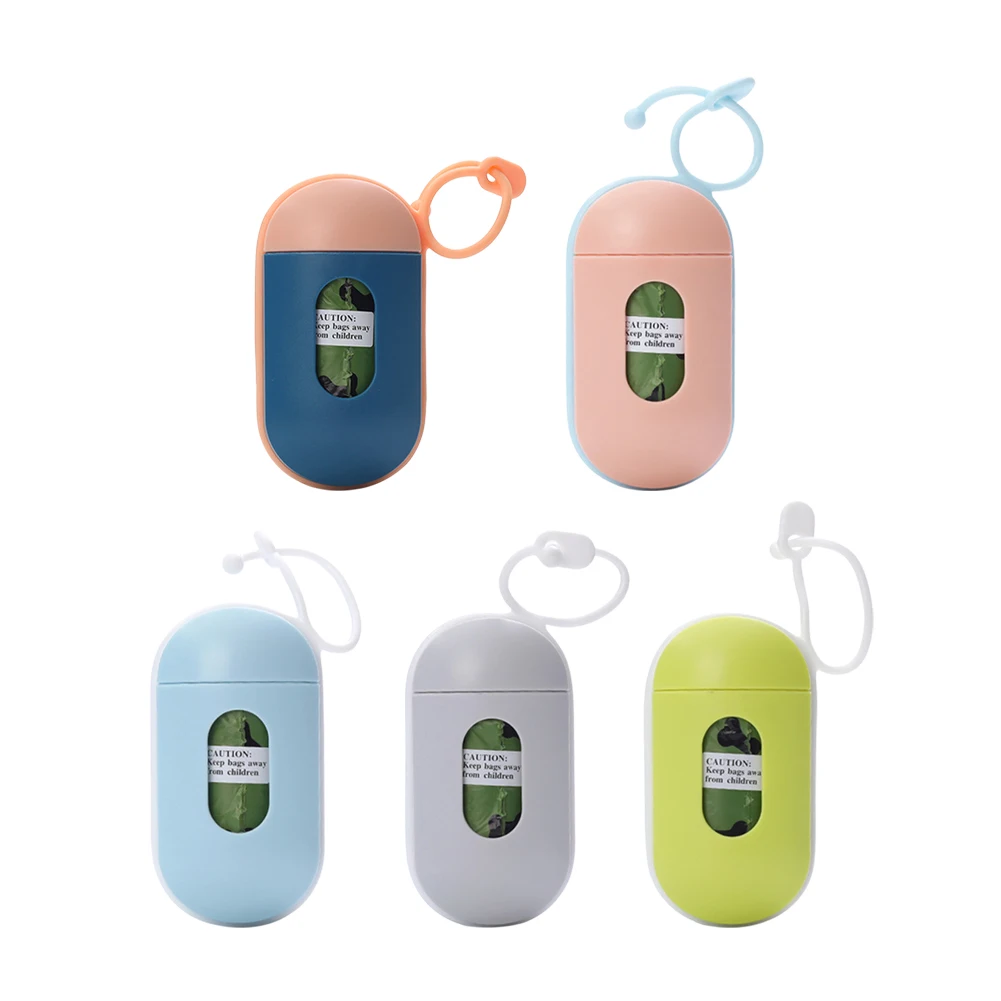 

Portable Storage Box Waste Bag Organizer Bag Dispenser Carrier Cats Dogs Poop Storage Box Cleaning Supplies