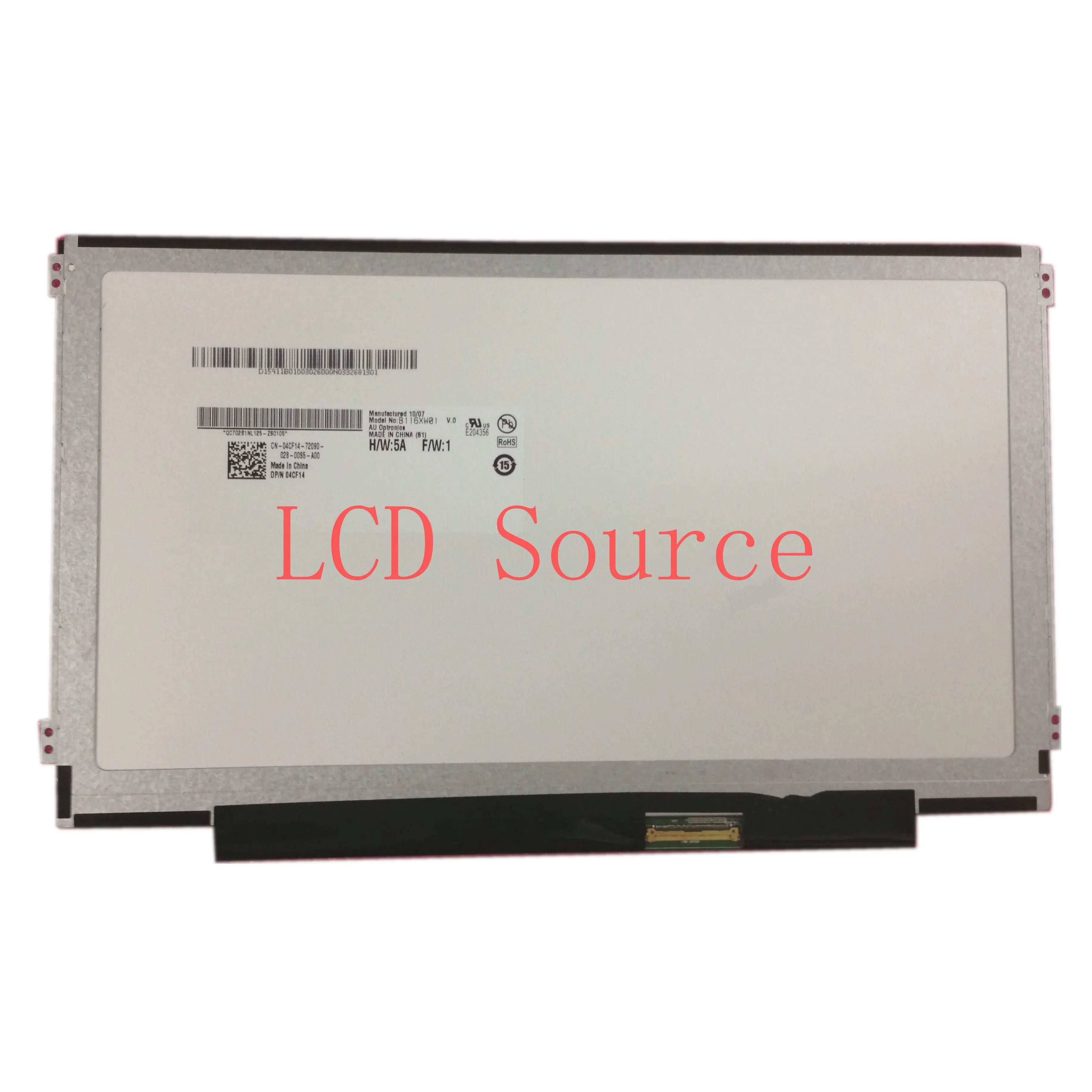 B116XW01 V.0 V.1 V0 V1 подходит для LP116WH2 TLC1 N116BGE-L32 N116BGE-L04 N116BGE-LB1 B116XW03 LTN116AT06 LTN116AT07