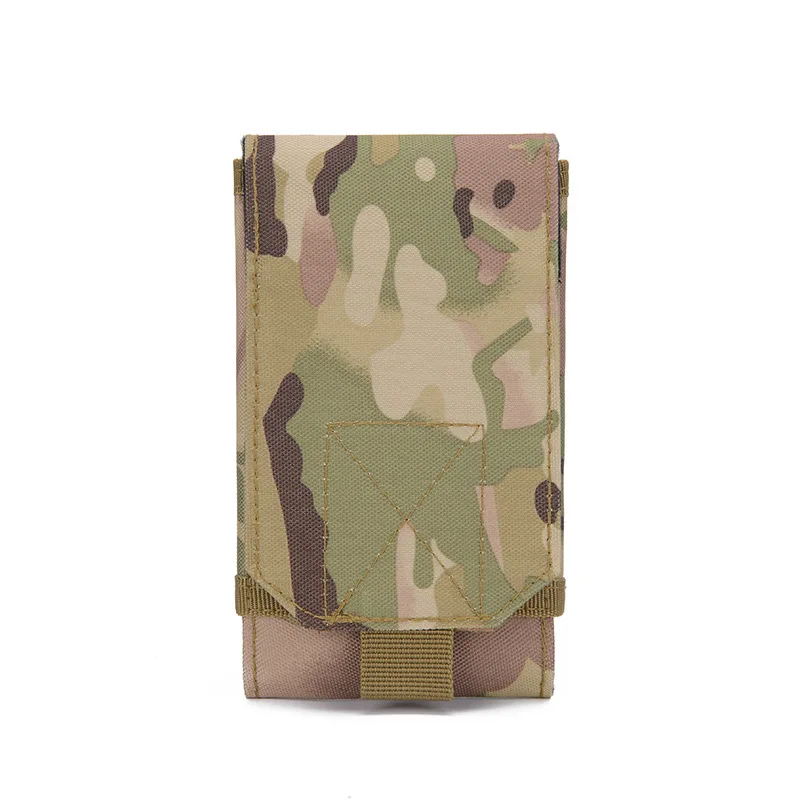 M01 Outdoor Men's vintage   Mobile phone Fanny pack Wear belt mobile phonoutdoor sports tactical waist bag