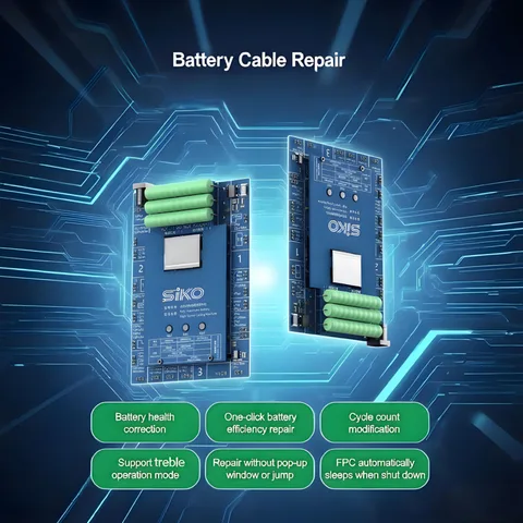 SiKO Трехканальный автоматический тестер батарей для iPhone 11-15
