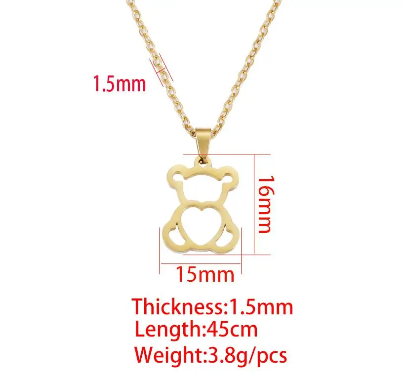 10 шт./партия Женская цепочка из нержавеющей стали |