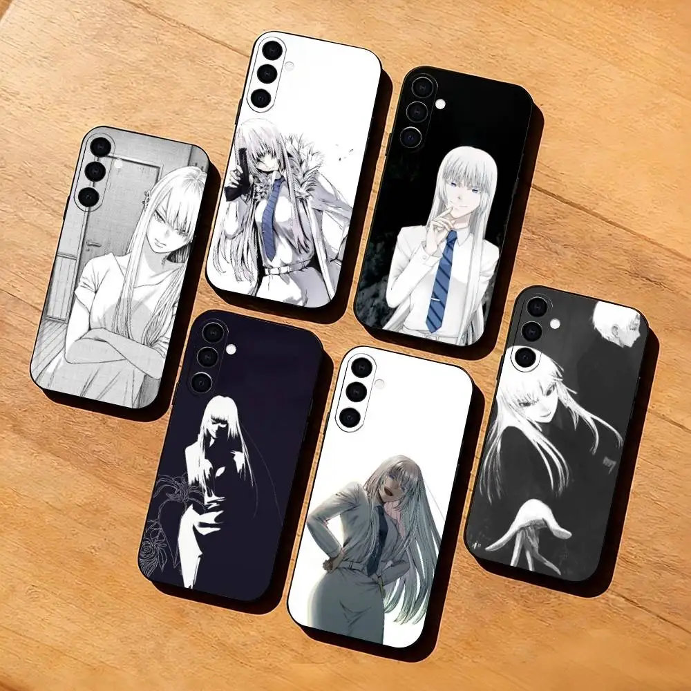 Фото Чехол для телефона G-Good A-Anime J-Jormungand для Samsung Galaxy A73, A72, A71, A70, A53, A52, A51, другие модели, мягкий черный чехол №1
