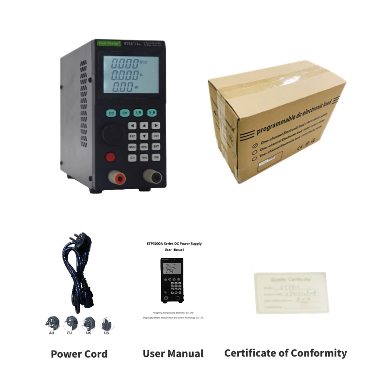 Программируемый электронный тестер нагрузки постоянного тока емкости