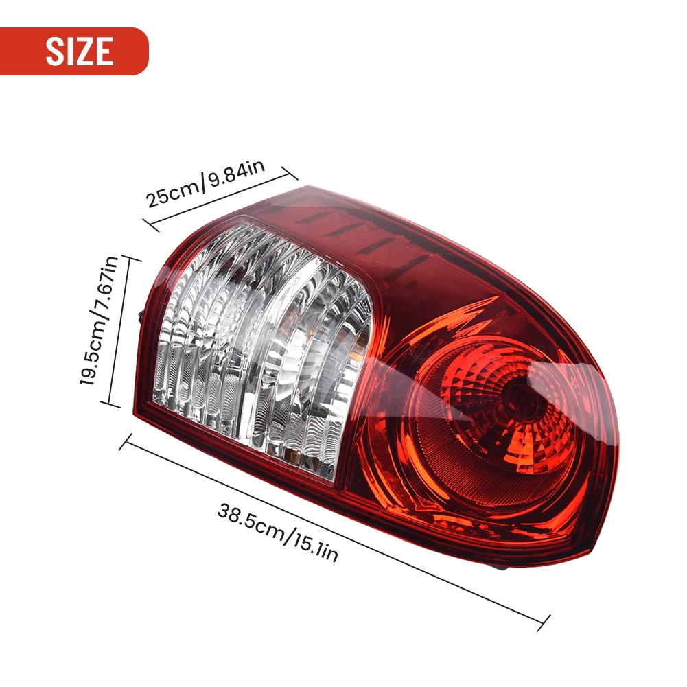 

Replacement Useful Durable High Quality Tail Light Left Rear 1pcs 83601-32003 ABS Accessory Assembly Brake Part