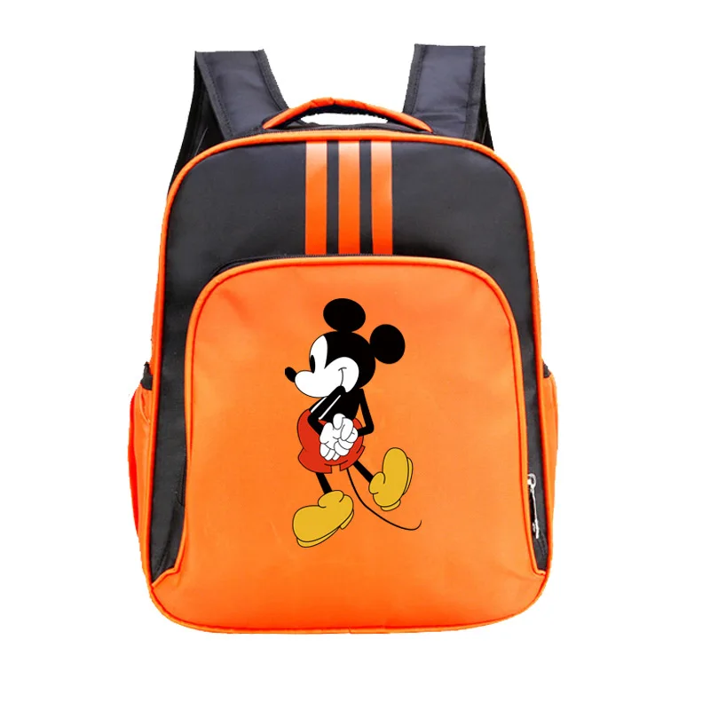 Disney Cartoon Backpacks for Men Women Mickey Mouse Minnie Anime Bags Kindergarten Schoolbag Boys Girls Backpacks Kids Gifts