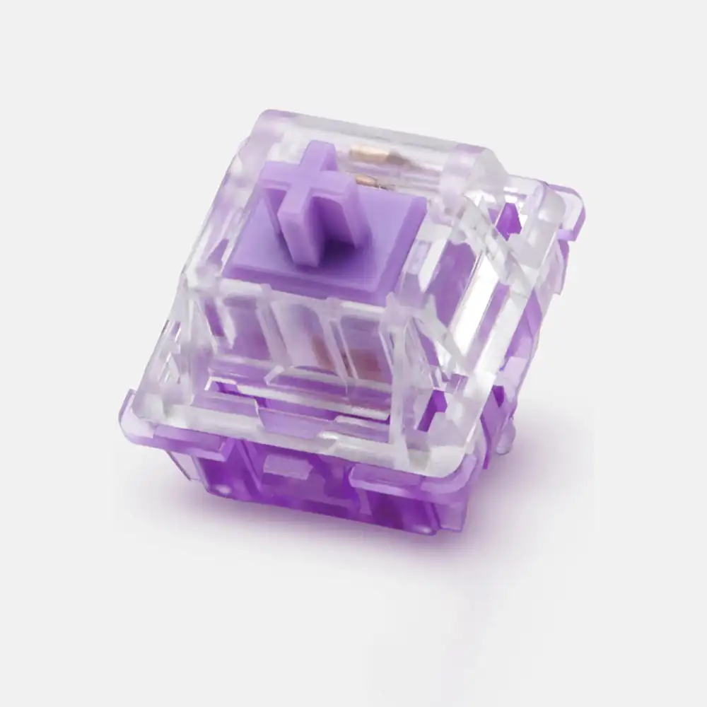 YUNZII EVERGLIDE CRYSTAL VIOLET SWITCHES