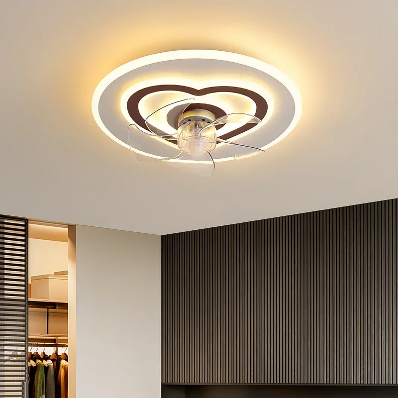 Новинка 2024 ультратонкий потолочный вентилятор светильник домашний